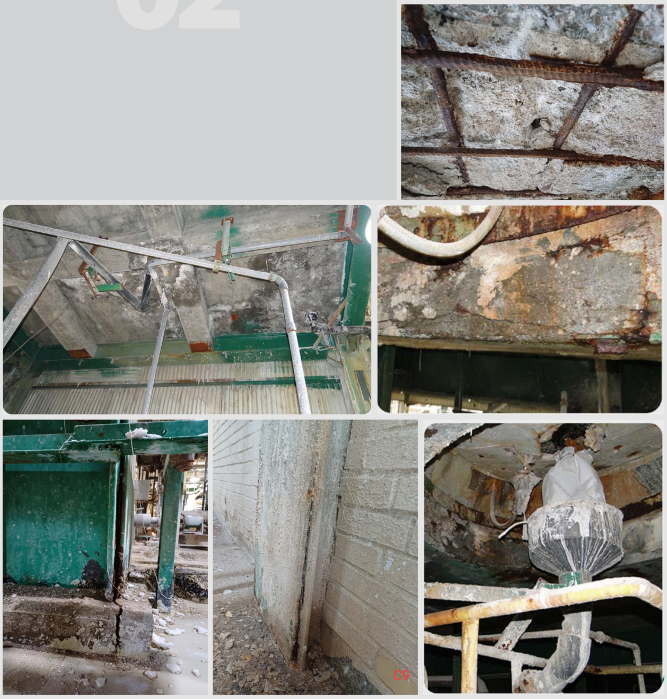 ارزیابی و بهــسازی سازه واحد پرکلـرین شرکت نیرو کلر شهرک صنعتی اشترجان