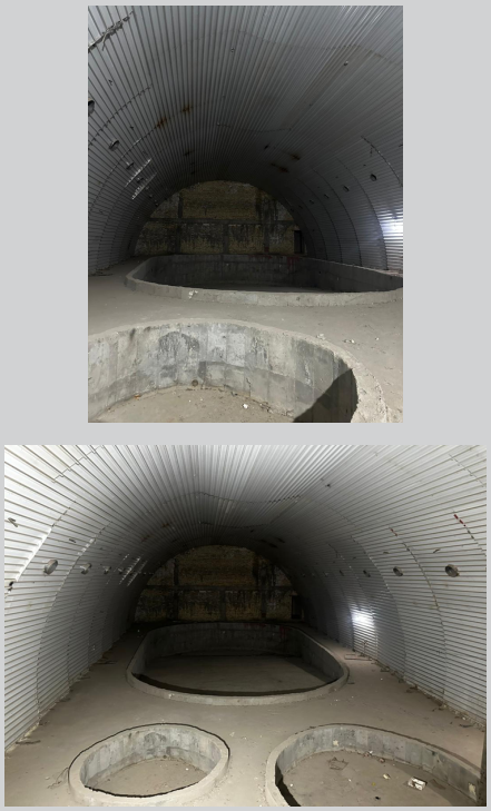 طراحی مجموعه رختکن، استخر و تاسیسات در عمق 12 متری زیر زمین پروژه فدک