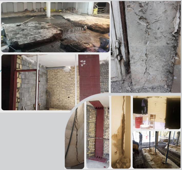 مقاومسازی مجتمع مسکونی واقع در اصفهان